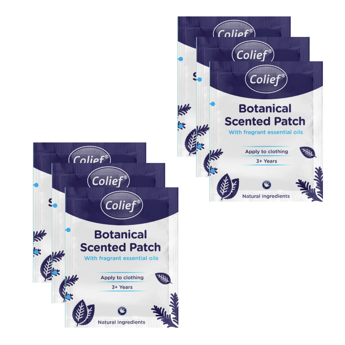 Colief Breathe Easy Patches (6) β Natural Relief for Stuffy Noses & Easy Breathing!