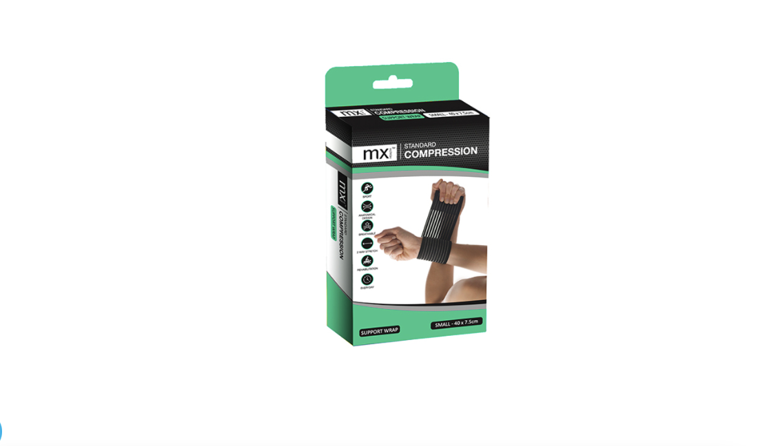 MX Compression Wrap – Small | Adjustable Support for Pain Relief & Recovery