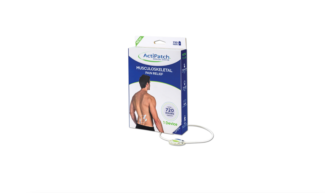 ActiPatch Musculoskeletal Pain Relief Device β 720 Hours of Targeted Drug-Free Therapy