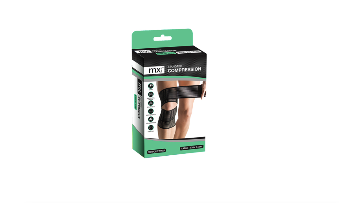 MX Compression Wrap – Small | Adjustable Support for Pain Relief & Recovery
