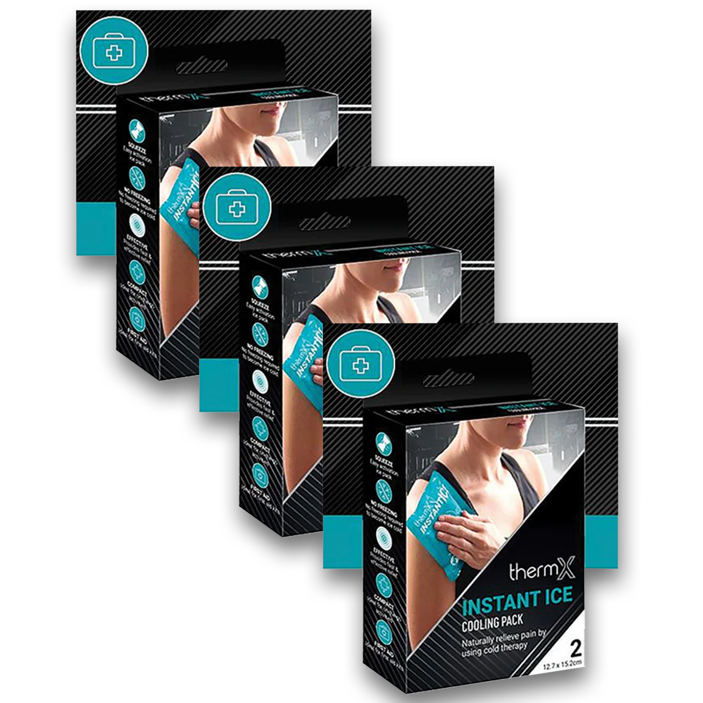 ThermX Instant Ice Packs (6-Pack) – Fast & Effective Cold Therapy for Pain & Injuries!