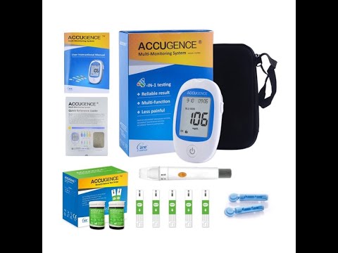 Accugence - Blood Ketone Meter Starter Kit with 30 x beta-Ketone Strips