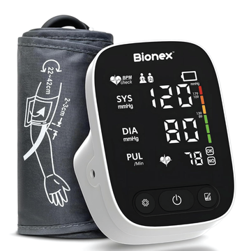 Bionex Blood Pressure Monitor with Arrhythmia Detection | Risk Indicator