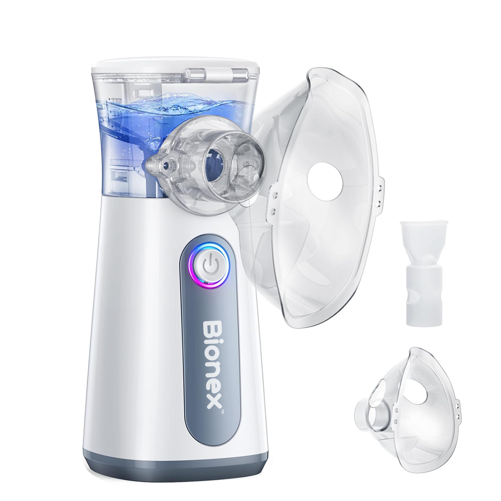 Bionex Portable Nebuliser – Rechargeable, Quiet, and Adjustable for Adults and Children