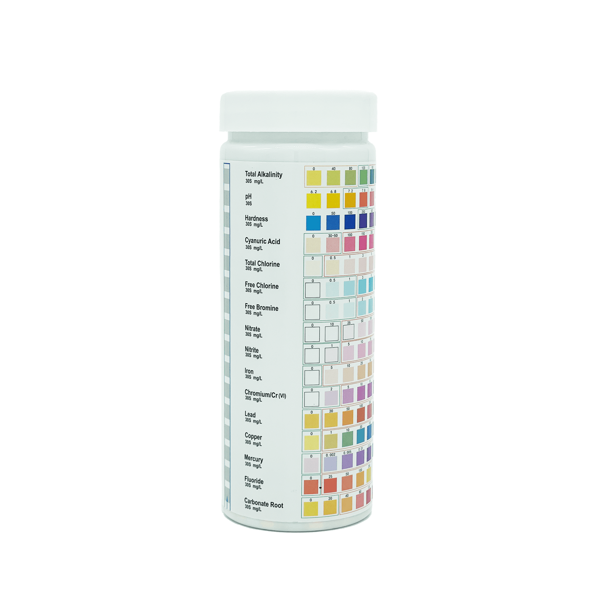 16 in 1 Full Panel Strips for Water Quality Testing - Homedoc
